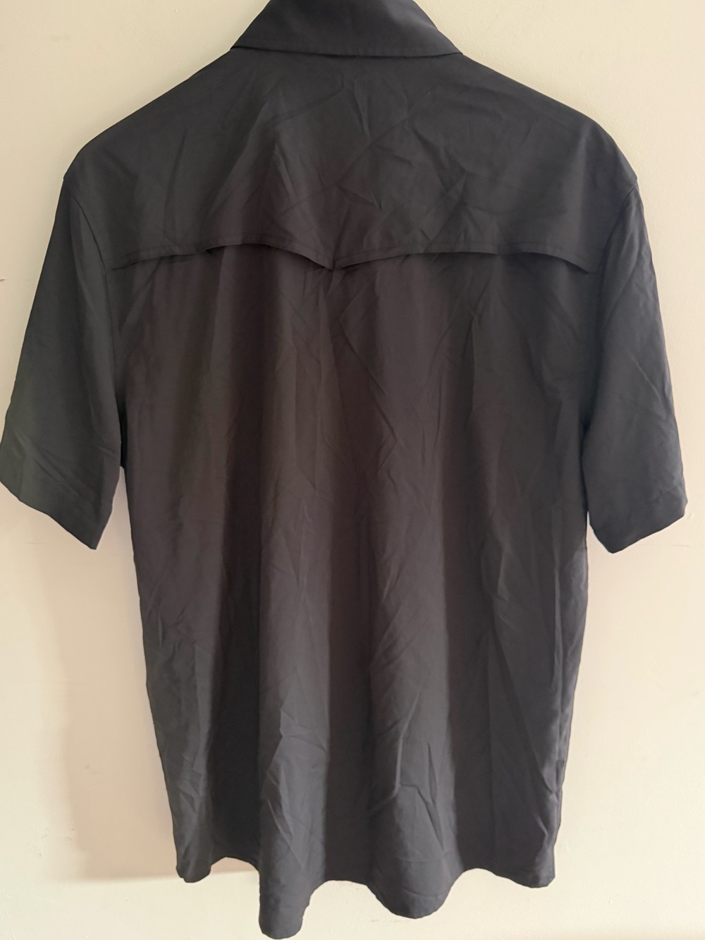 PONCHO Performance Ranchero Short Sleeve Shirt Size L Tall Fit - Picture 6 of 10